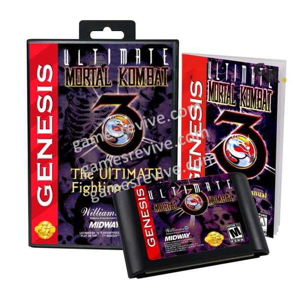 Ultimate Mortal Kombat 3_ - Sega Genesis