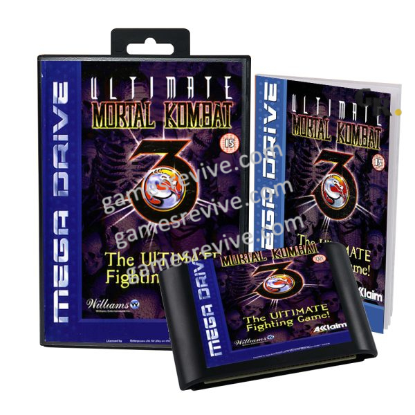 Ultimate Mortal Kombat 3_ - Sega Megadrive