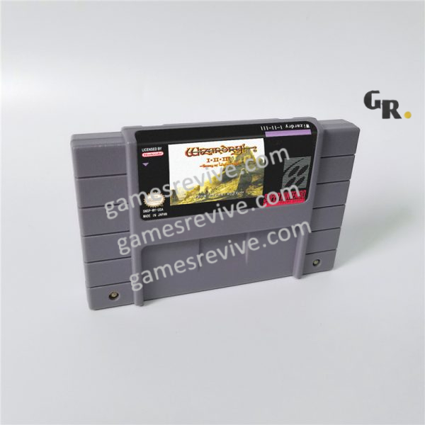 Wizardry I-II-III - Super Nintendo