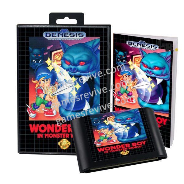 Wonder Boy in Monster World_ - Sega Genesis