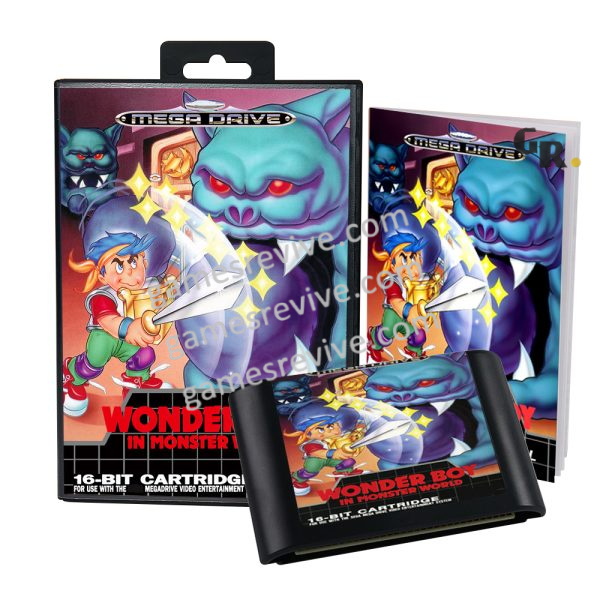 Wonder Boy in Monster World_ - Sega Megadrive