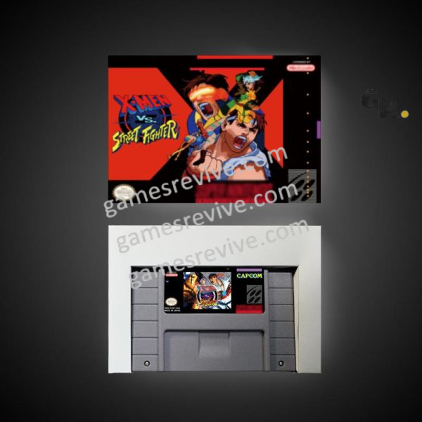 X-Men VS. Street Fighter - Super Nintendo Ntsc