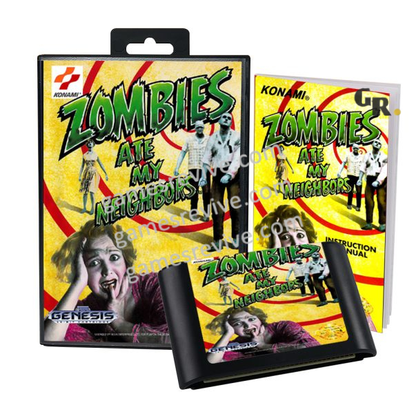 Zombies Ate My Neighbors (3)_ - Sega Genesis