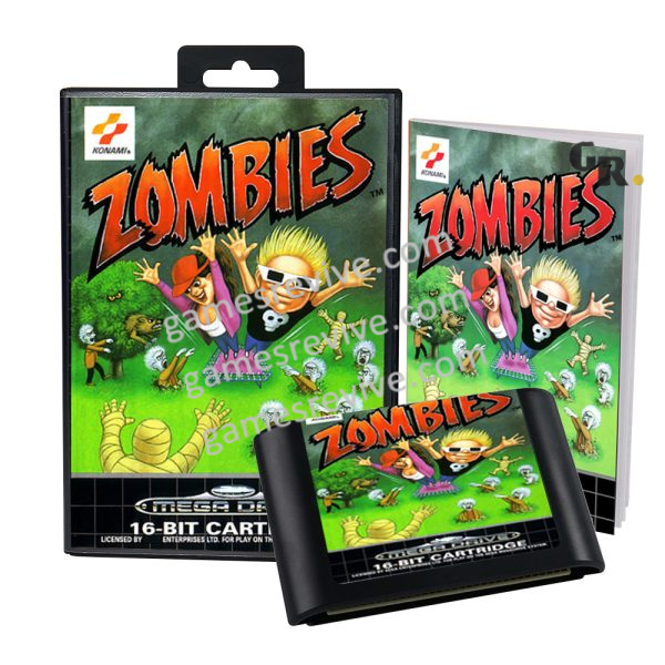 Zombies Ate My Neighbors_ - Sega Megadrive