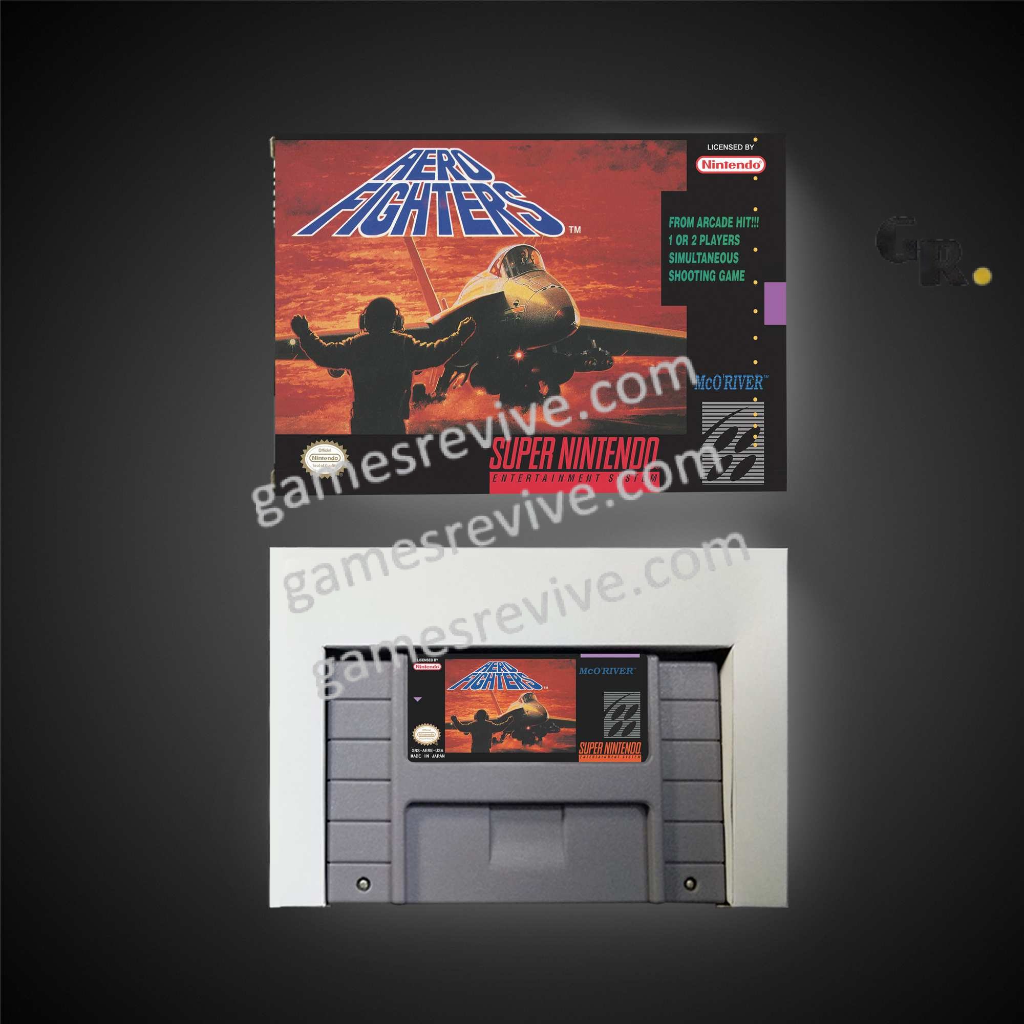 Aero Fighters - Super Nintendo Ntsc