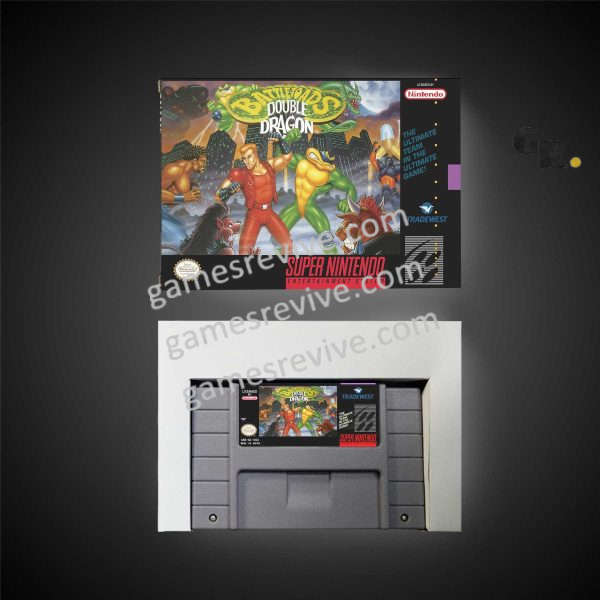 Battletoads Double Dragon - Super Nintendo Ntsc