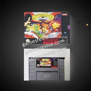 Battletoads in Battlemaniacs – Super Nintendo Ntsc