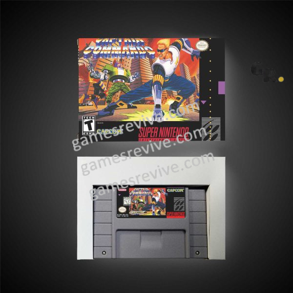 i²+µ Captain Commando - Super Nintendo Ntsc