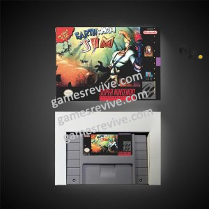 Earthworm Jim – Super Nintendo Ntsc
