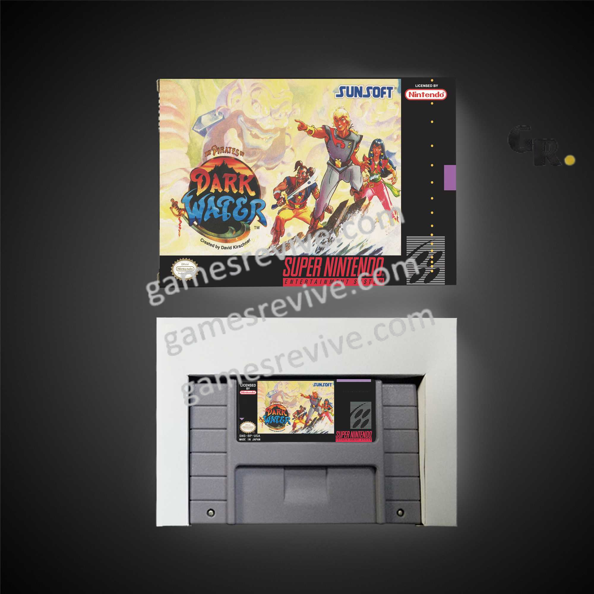 i²+µ The Pirates of Dark Water - Super Nintendo Ntsc