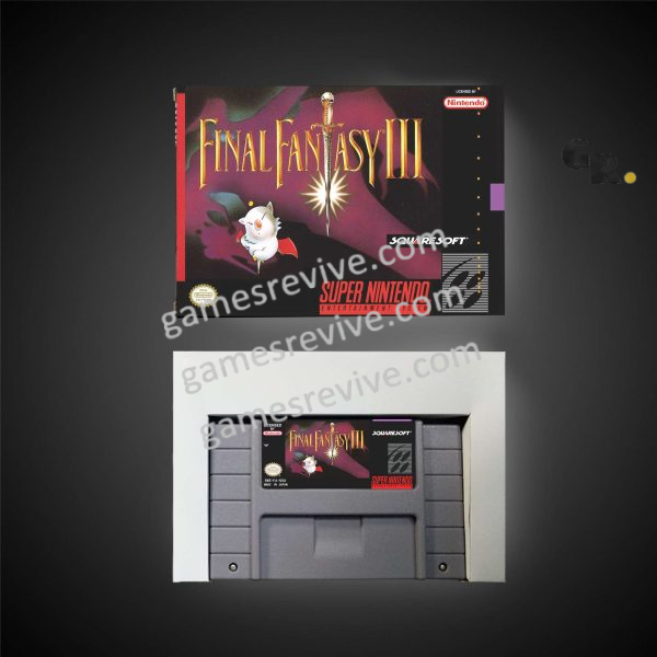 Final Fantasy III - Super Nintendo Ntsc