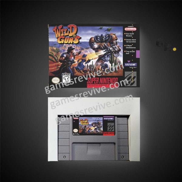 Wild Guns - Super Nintendo Ntsc