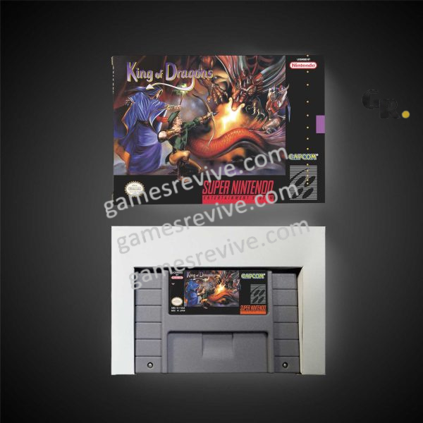 i²+µ King of Dragons - Super Nintendo Ntsc