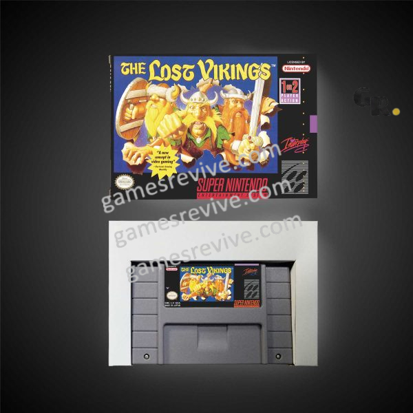 Lost Vikings, The - Super Nintendo Ntsc