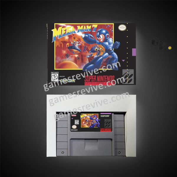 Mega Man 7 - Super Nintendo Ntsc