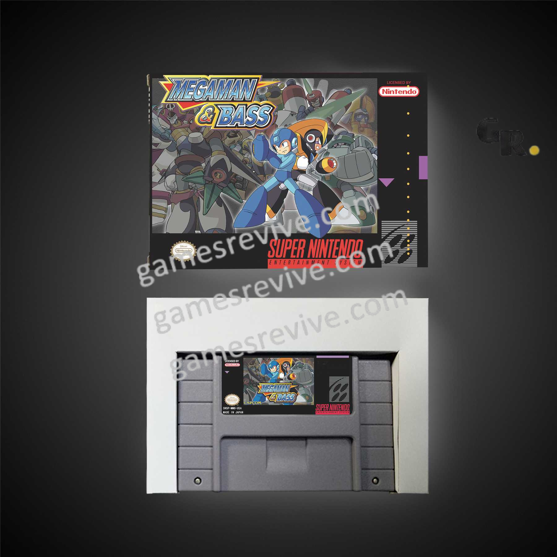 Megaman Mega Man & Bass - Super Nintendo Ntsc