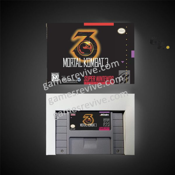 Mortal Kombat 3 - Super Nintendo Ntsc
