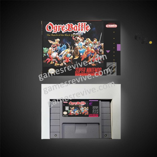 Ogre Battle - The March of the Black Queen - Super Nintendo Ntsc