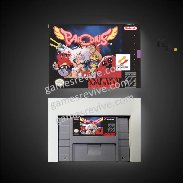 Parodius - Super Nintendo Ntsc