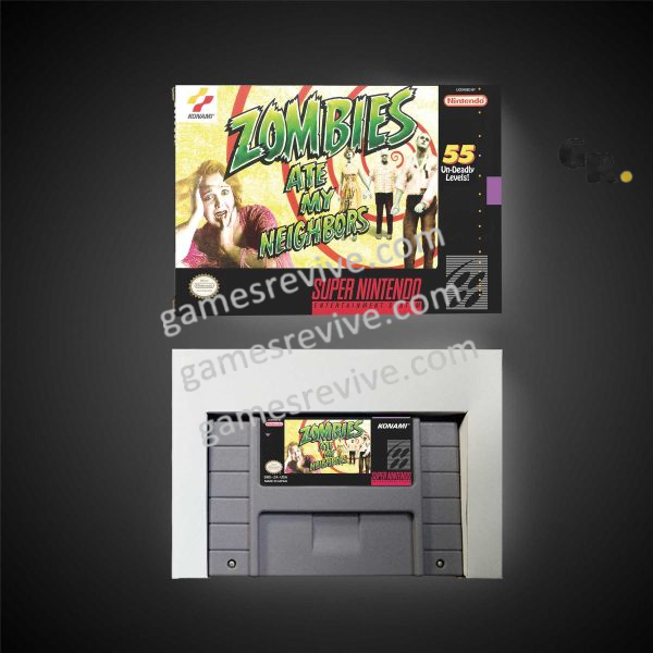 i²+µ Zombies Ate My Neighbors - Super Nintendo Ntsc