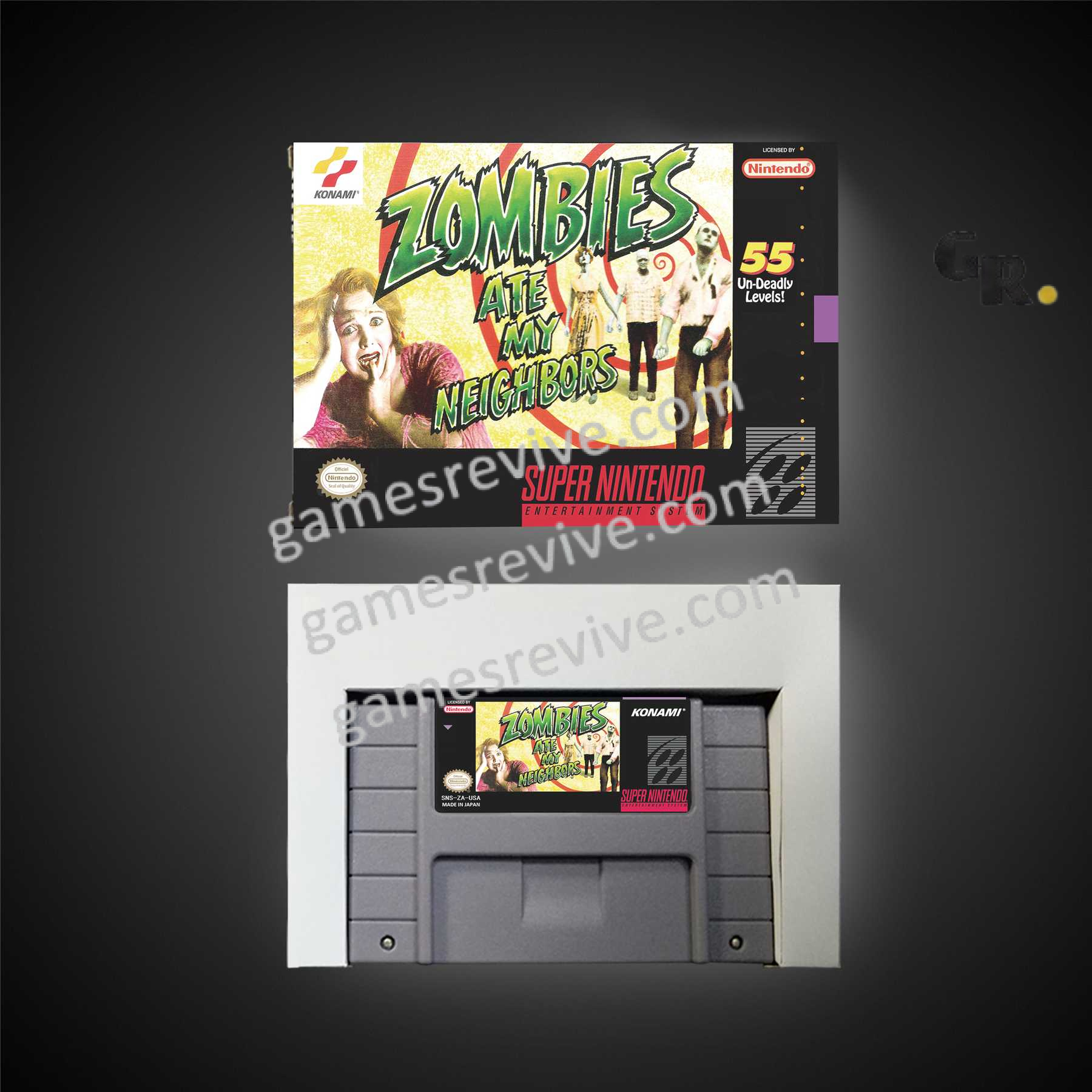 i²+µ Zombies Ate My Neighbors - Super Nintendo Ntsc