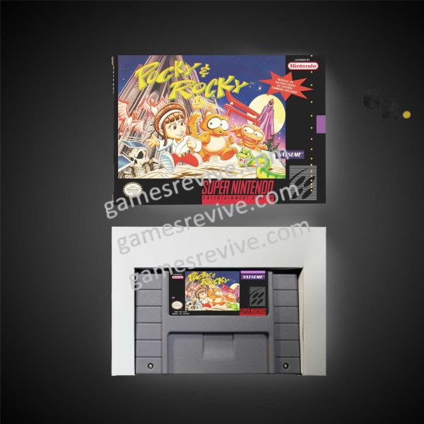 Pocky & Rocky - Super Nintendo Ntsc