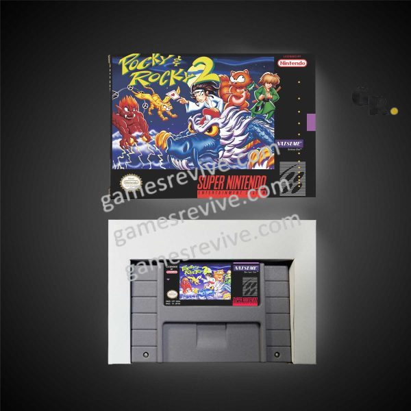 Pocky & Rocky 2 - Super Nintendo Ntsc