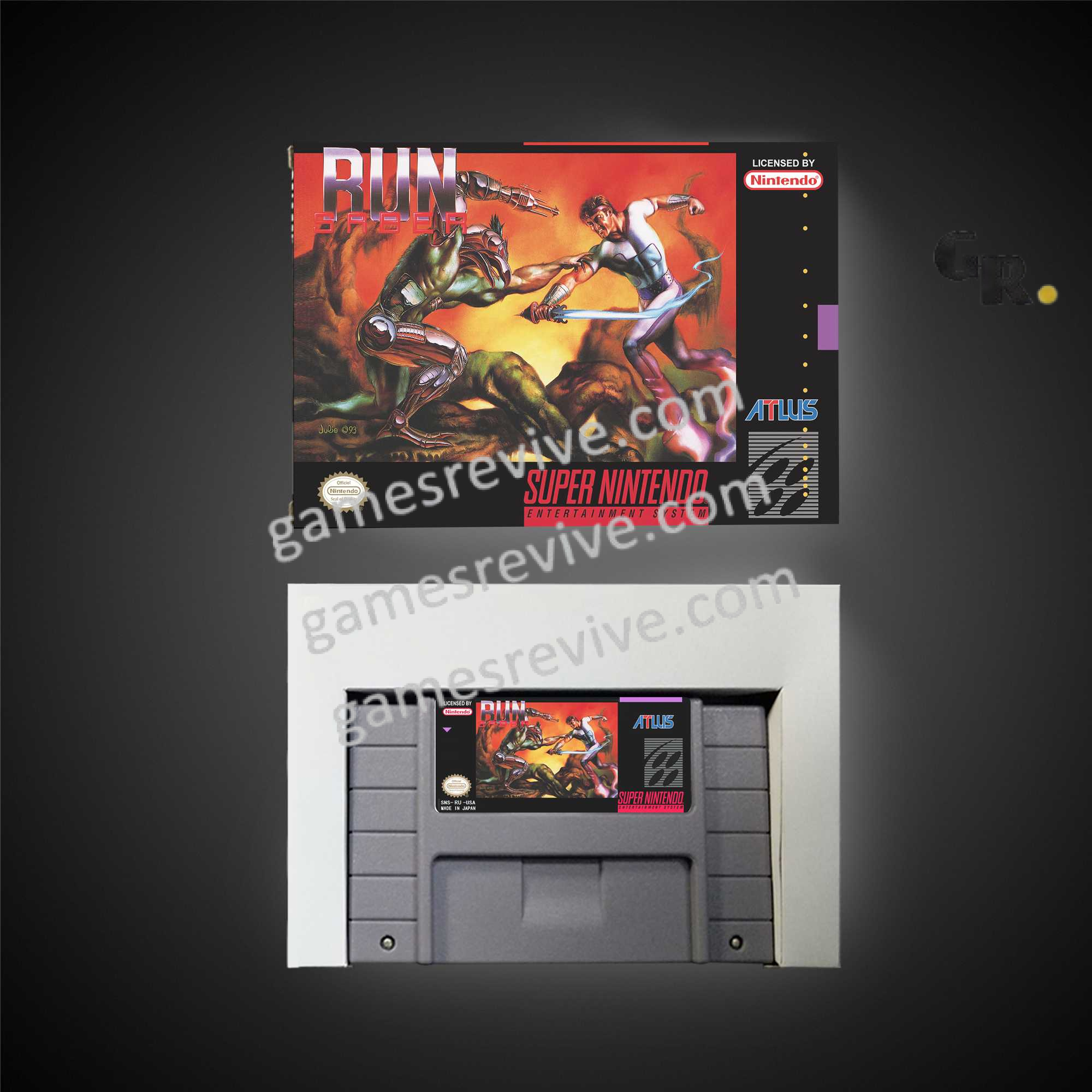Run Saber - Super Nintendo Ntsc