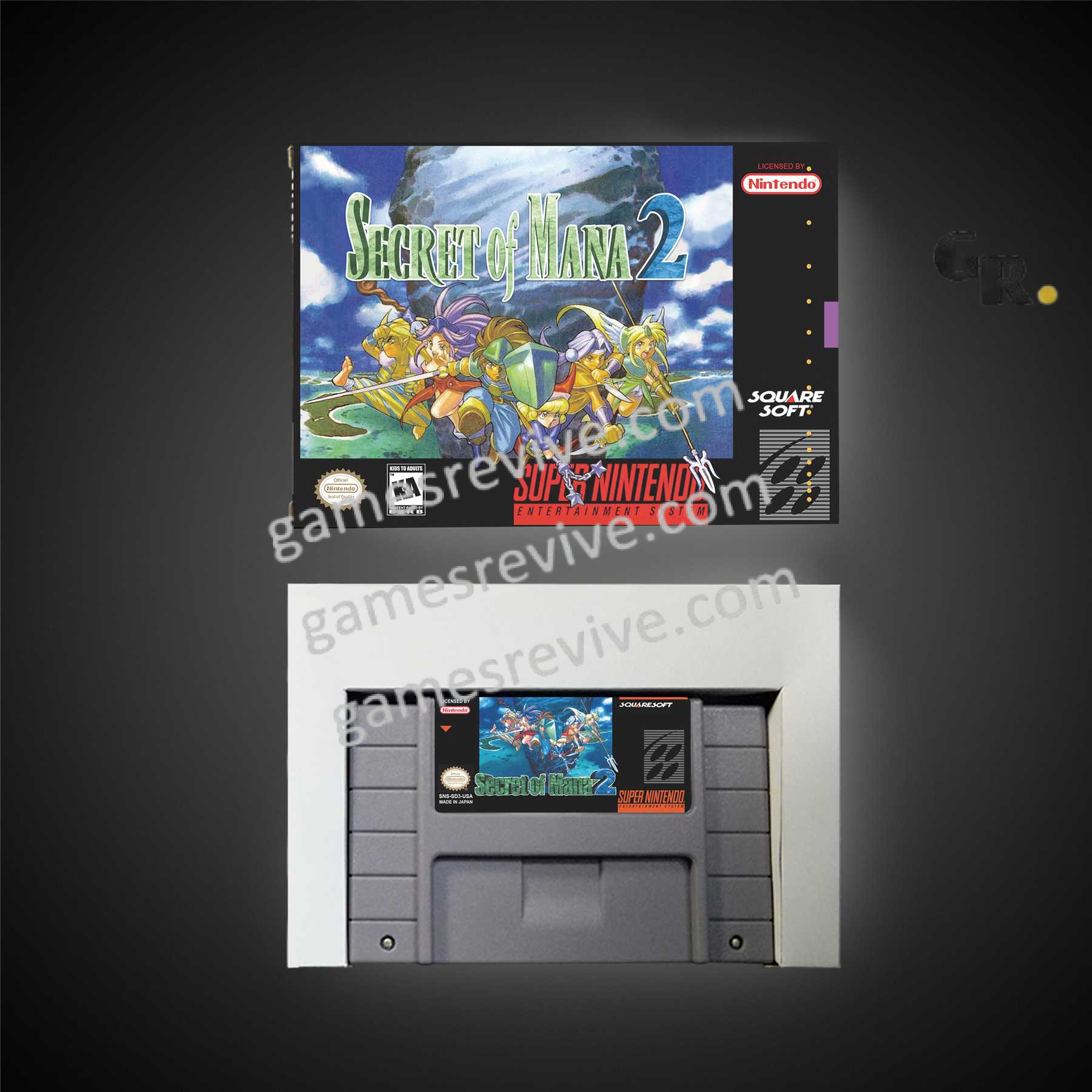Secret of Mana 2 - Super Nintendo Ntsc