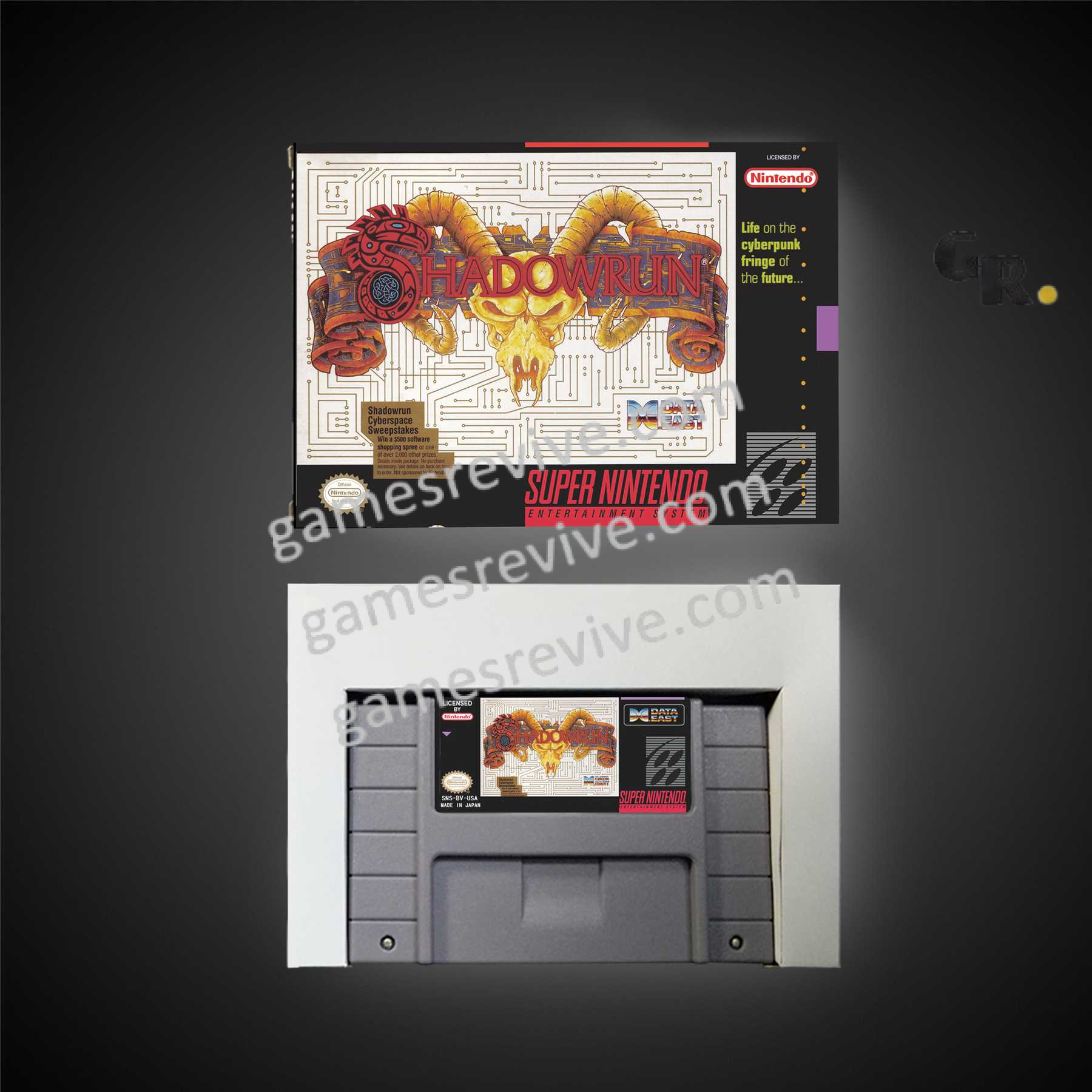 Shadowrun - Super Nintendo Ntsc