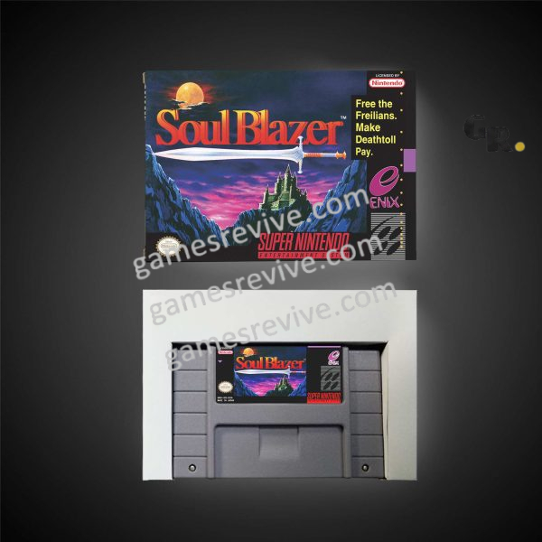 Soul Blazer - Super Nintendo Ntsc