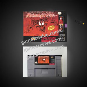 Spider-Man-Venom – Maximum Carnage – Super Nintendo Ntsc