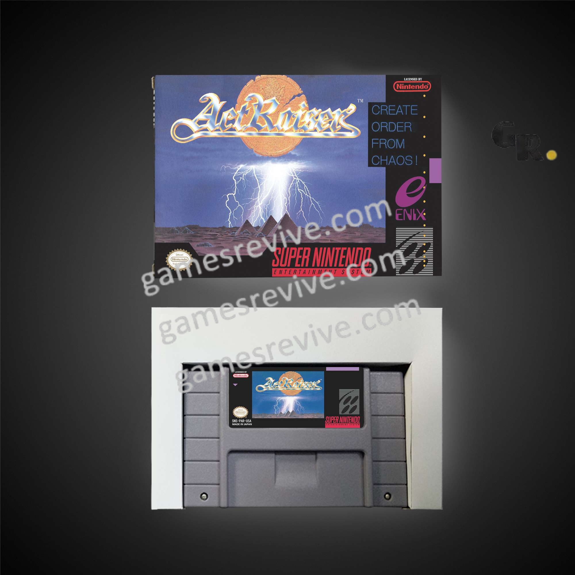 ActRaiser - Super Nintendo Ntsc