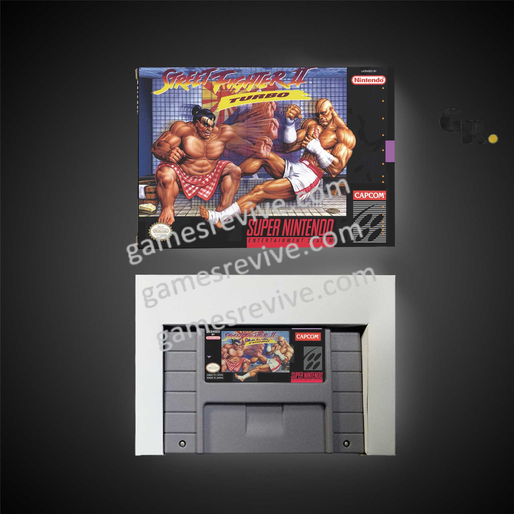Street Fighter II Turbo - Super Nintendo Ntsc