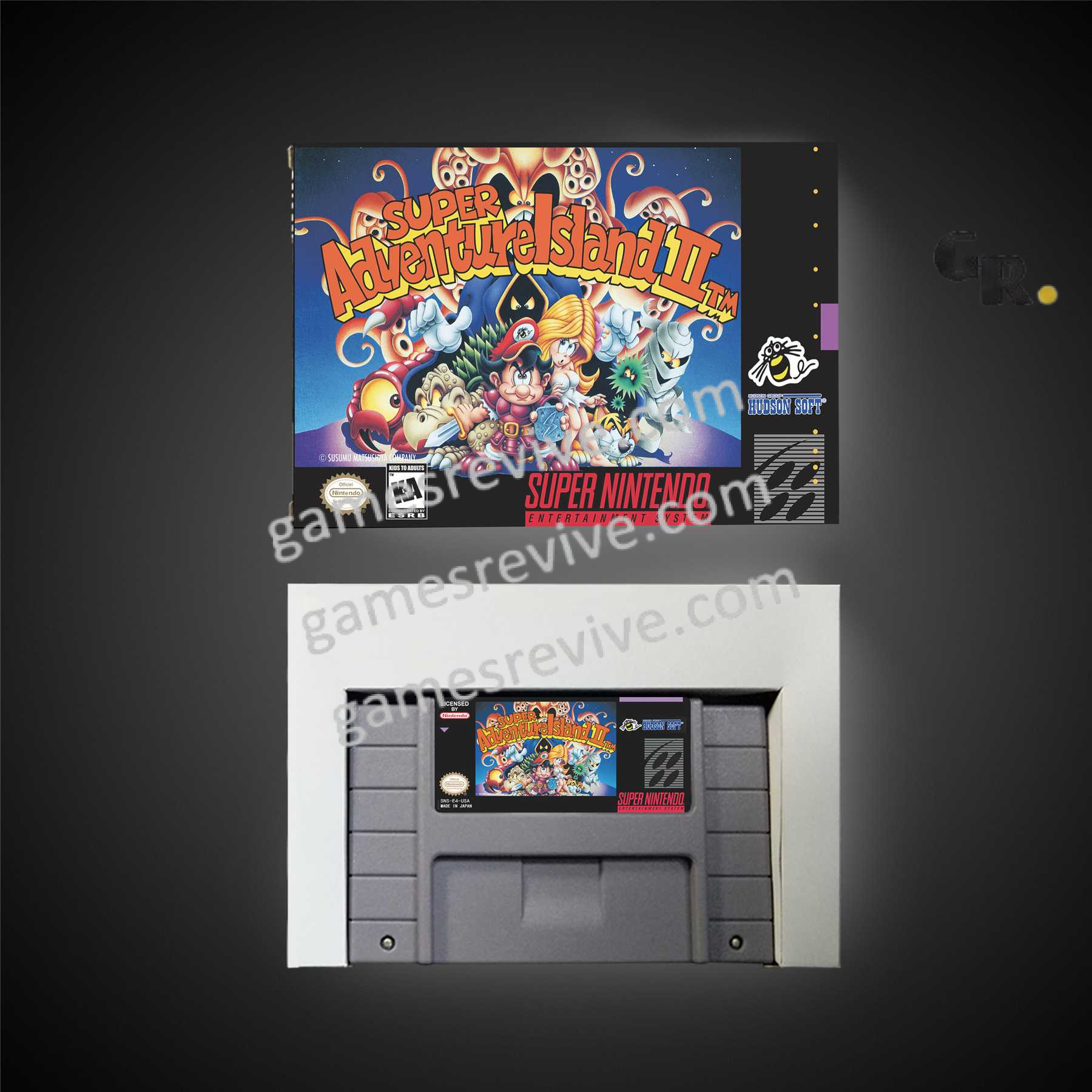 Super Adventure Island II - Super Nintendo Ntsc