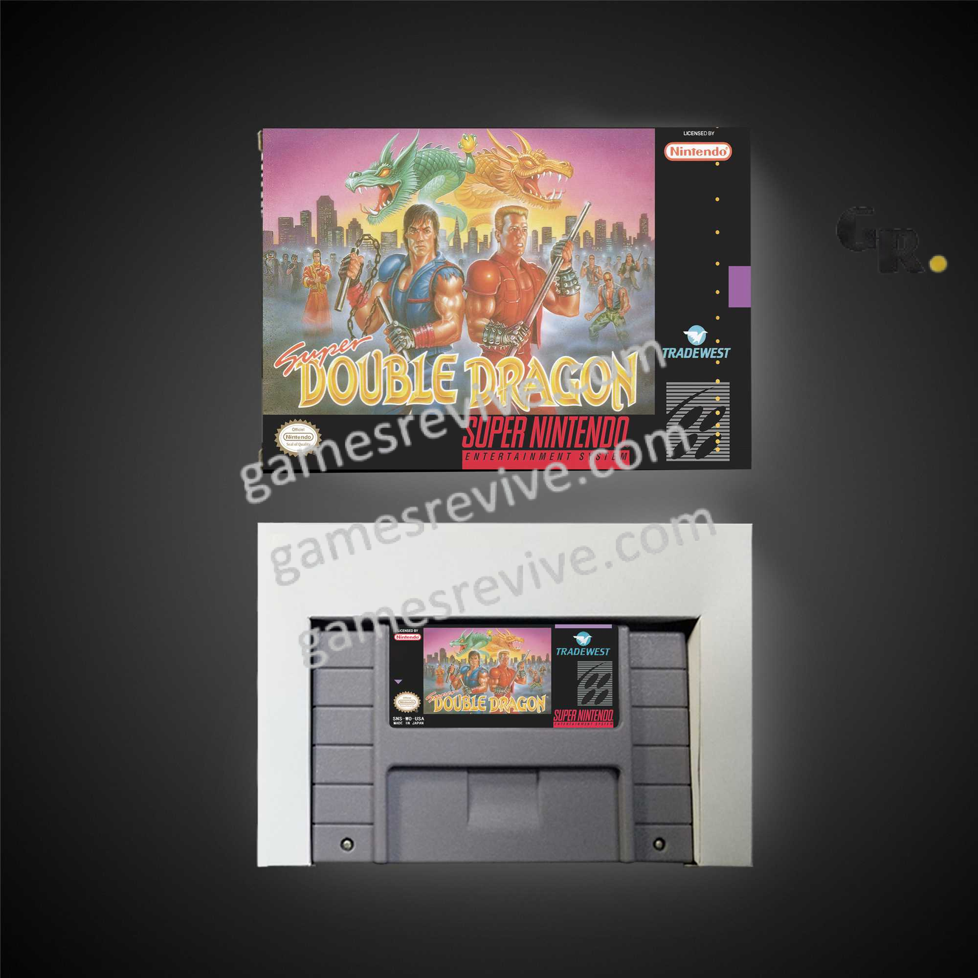 Super Double Dragon - Super Nintendo Ntsc