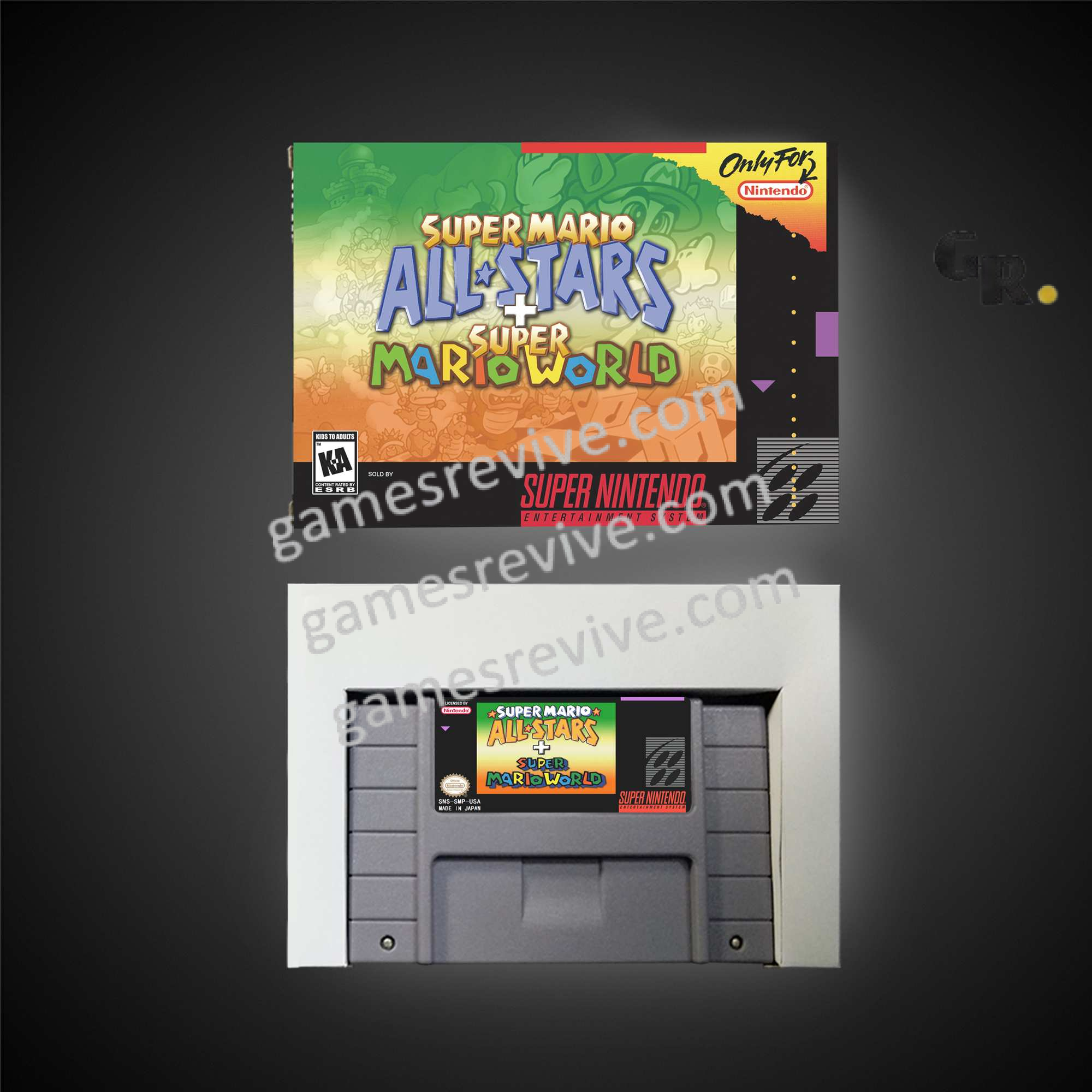 Super Mario All-Stars + Super Mario World - Super Nintendo Ntsc