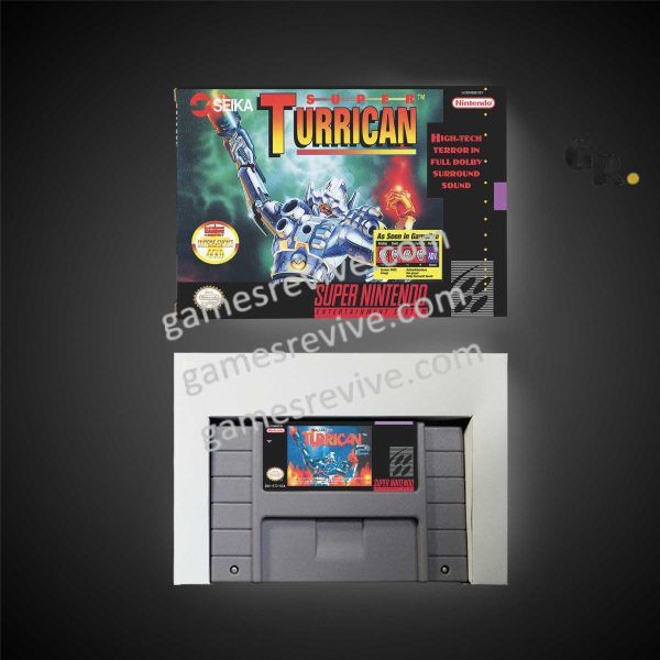 Super Turrican - Super Nintendo Ntsc
