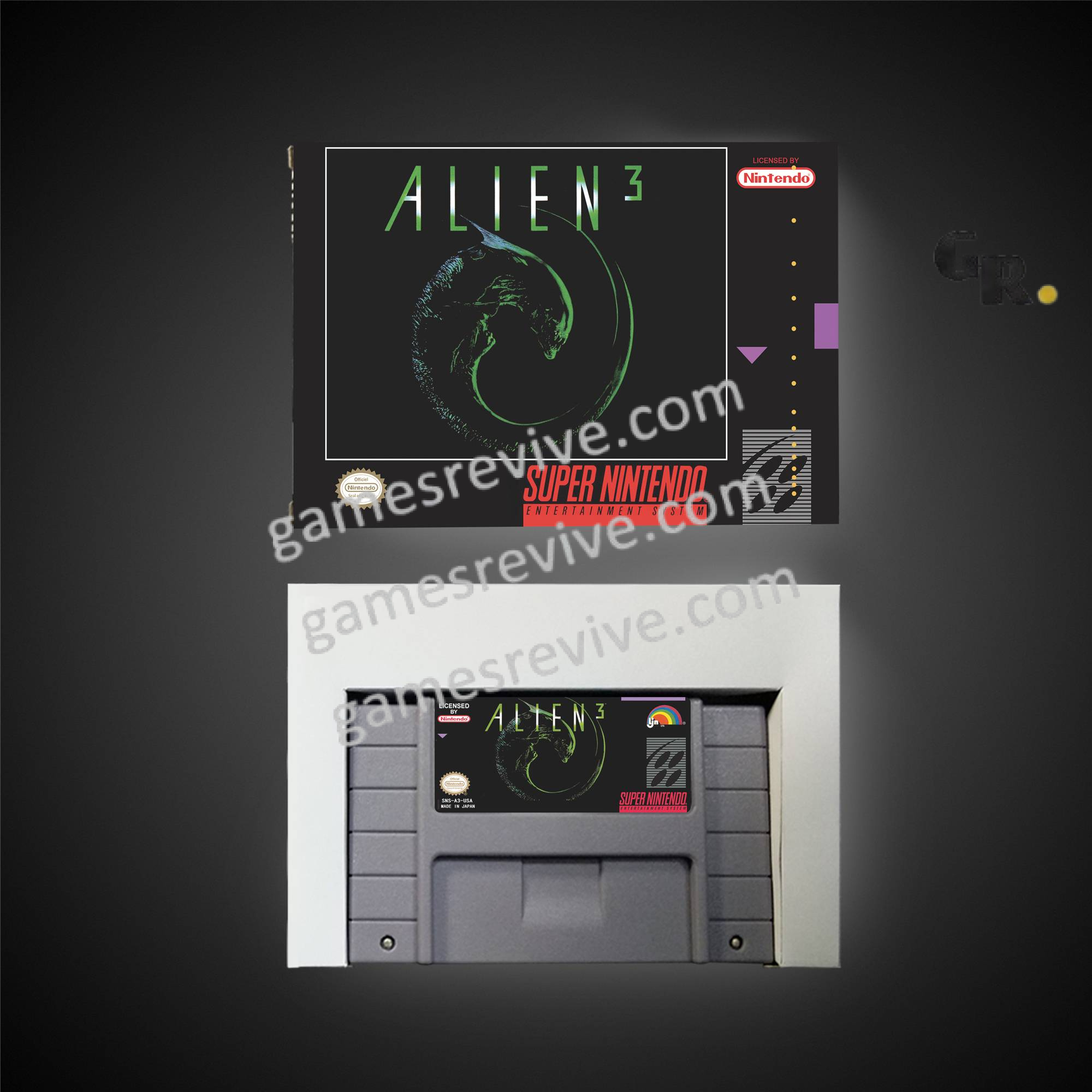 Alien 3 - Super Nintendo Ntsc