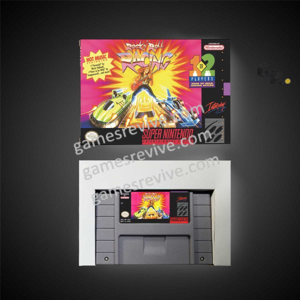 Rock n' Roll Racing - Super Nintendo Ntsc