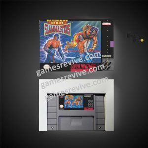 Saturday Night Slam Masters – Super Nintendo Ntsc