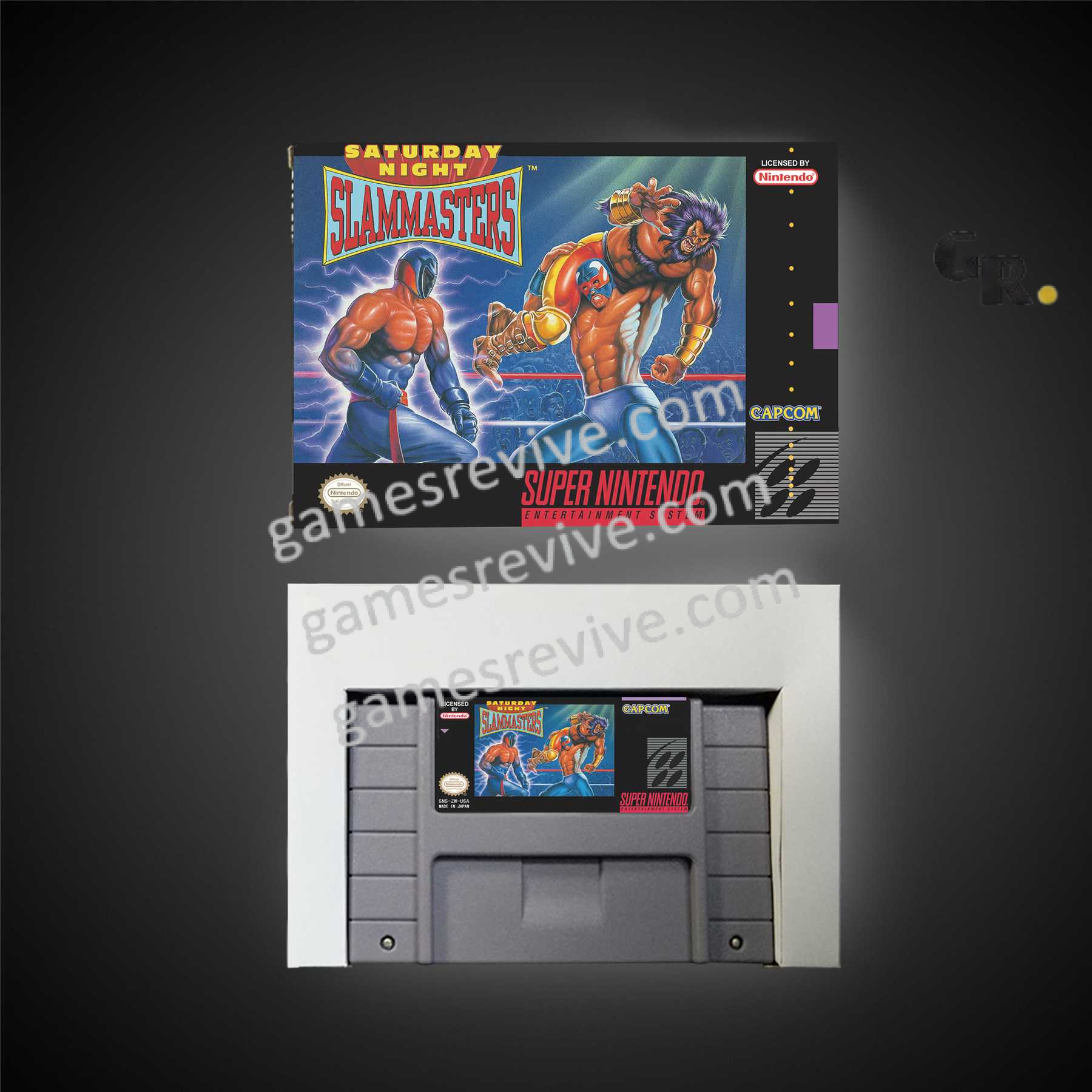Saturday Night Slam Masters - Super Nintendo Ntsc