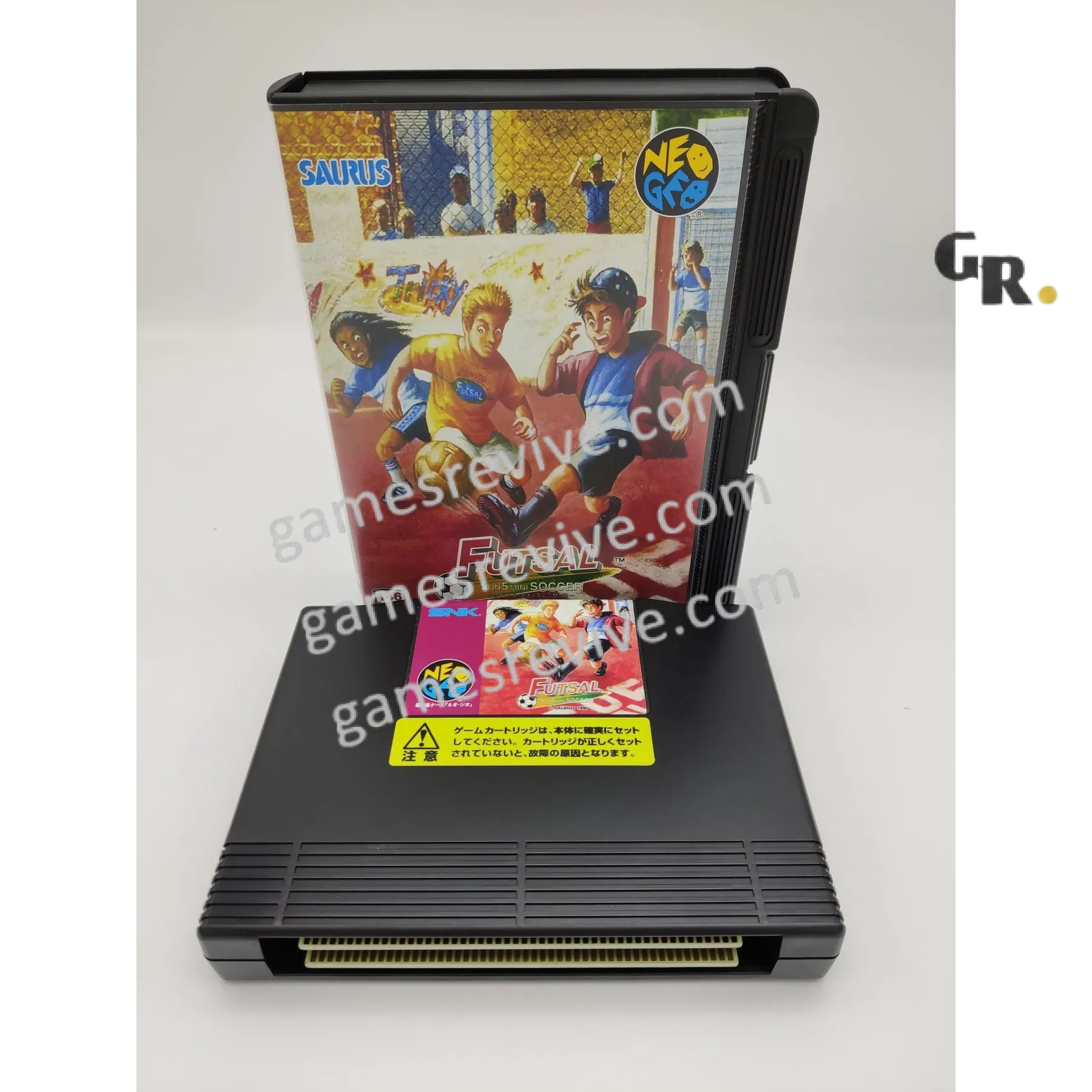 1 Fustal 5 on 5 mini soccer - Neo Geo AES
