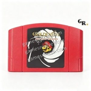 GoldenEye 007 with Mario Characters Red Edition – Nintendo 64