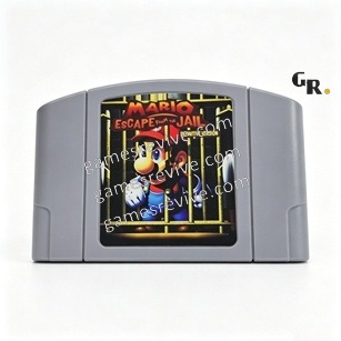 Mario Escape from Jail Definitive Version - Nintendo 64 Mario Escape from Jail Definitive Version - Nintendo 64