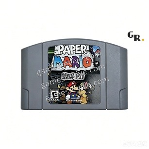 Paper Mario Black Pit - Nintendo 64 Paper Mario Black Pit - Nintendo 64