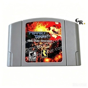 Perfect Dark with Mario Characters - Nintendo 64 Perfect Dark with Mario Characters - Nintendo 64