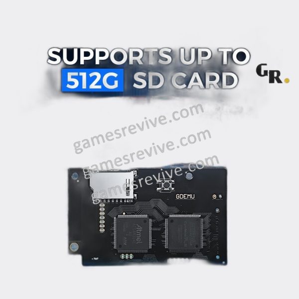 GDEMU V5.20.5 — émulateur de lecteur GD-ROM pour Sega Dreamcast