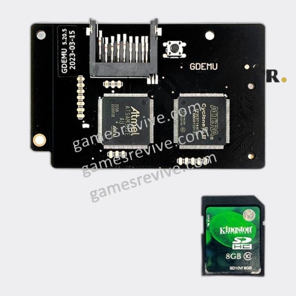 GDEMU V5.20.5 — émulateur de lecteur GD-ROM pour Sega Dreamcast