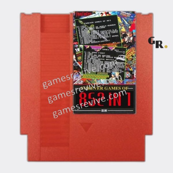 1005009490163701_4 Forever Duo Games of NES 852 en 1 — cartouche NES, puce Flash 1024 Mbit